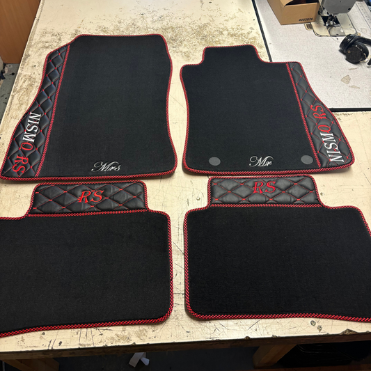 Nissan Duke F15 (2010-2019) Car Mats [2 Clips]