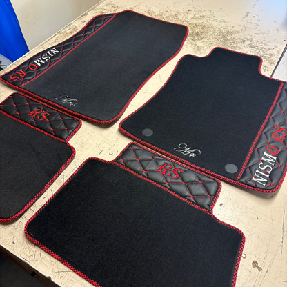 Nissan Duke F15 (2010-2019) Car Mats [2 Clips]