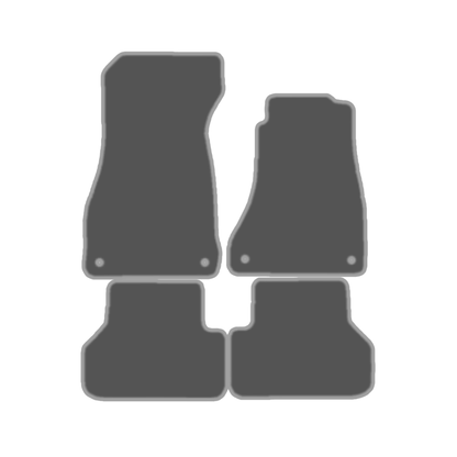 Audi A4 (2016-Present) Car Mats [4 Clips]