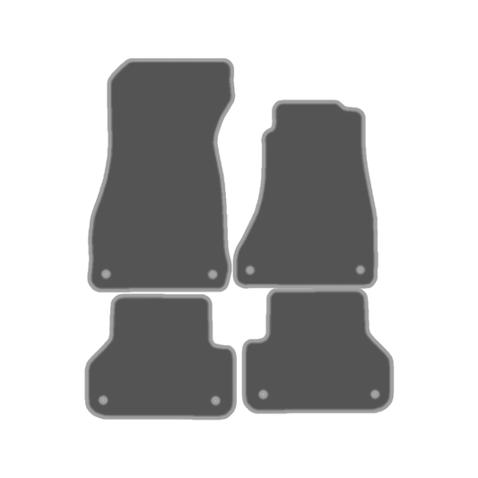 Audi A4 (2016-Present) Car Mats [8 Clips]