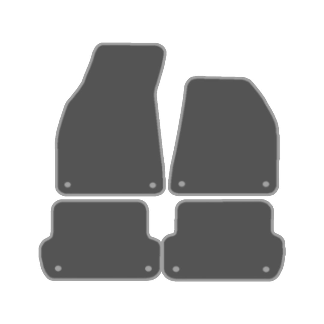 Audi A4 Quattro Estate (2006-2008) Car Mats [8 Clips]