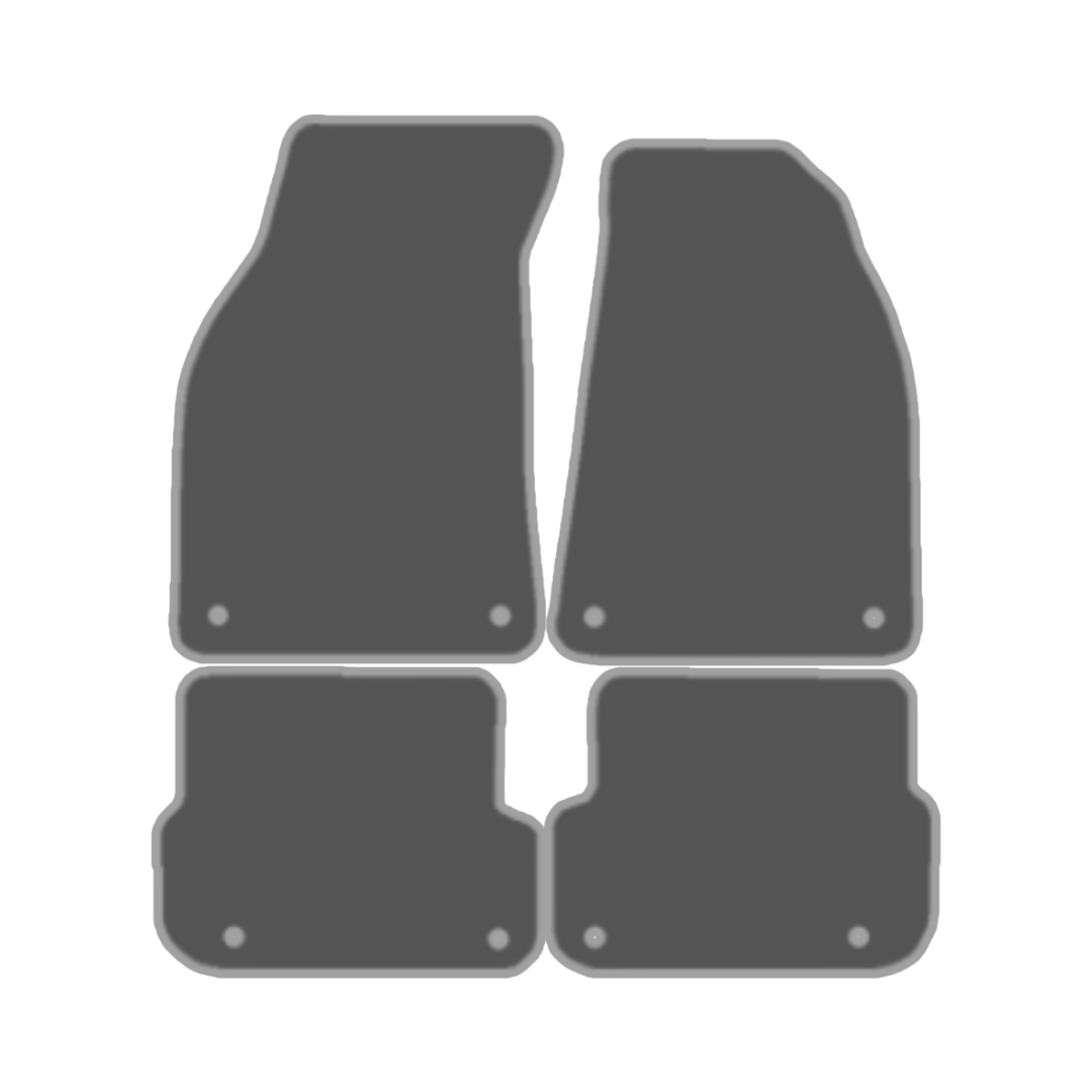 Audi A6 (2009-2011) Car Mats [8 Clips]