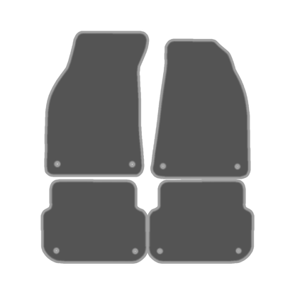 Audi A6 RS6 (2005-2009) Car Mats [8 Clips]