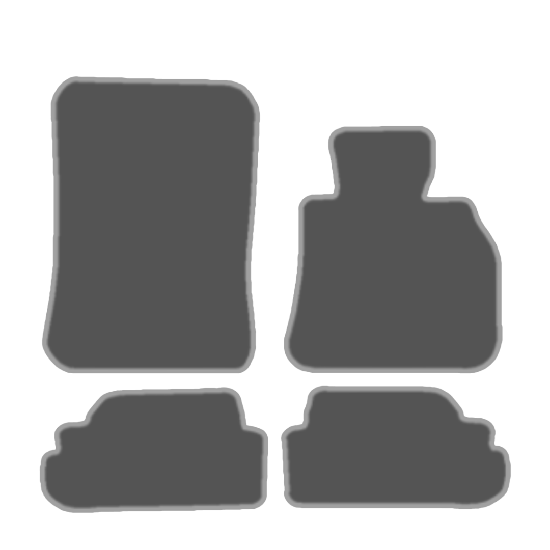 1 Series E88 Convertible (2007-2014) Car Mats [4 Velcros]