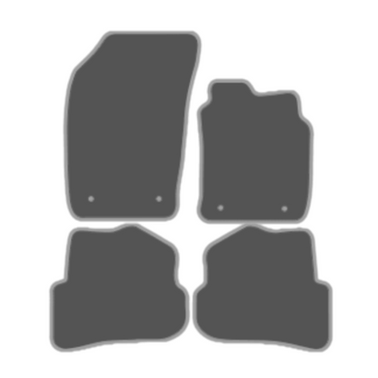 Audi A1 Car Mats (2010-2018) Car Mats [4 Clips]