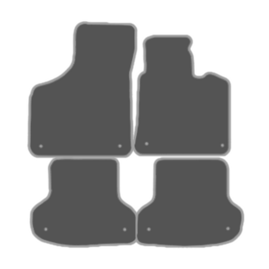 Audi A3 8PA 5DR Sportback (2005-2012) Car Mats [8 Clips]