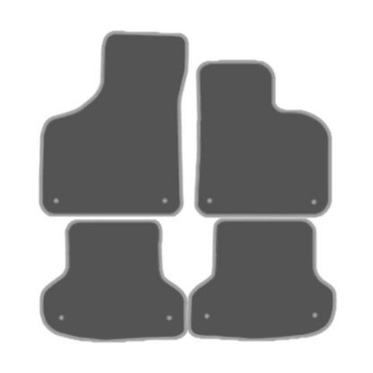 Audi A3 3DR/5DR Hatchback (2003-2012) Car Mats [8 Clips]