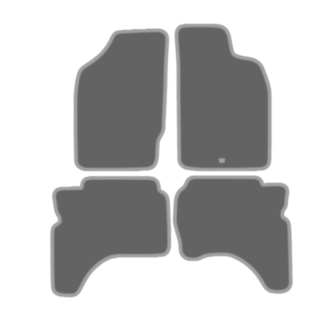 Mitsubishi L200 Double Cab (1988-2006) Car Mats