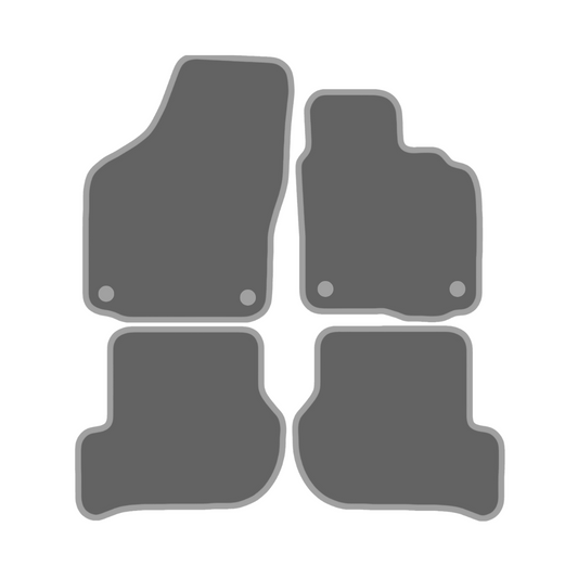 Volkswagen Scirocco (2008-2018) Car Mats [4 Clips]