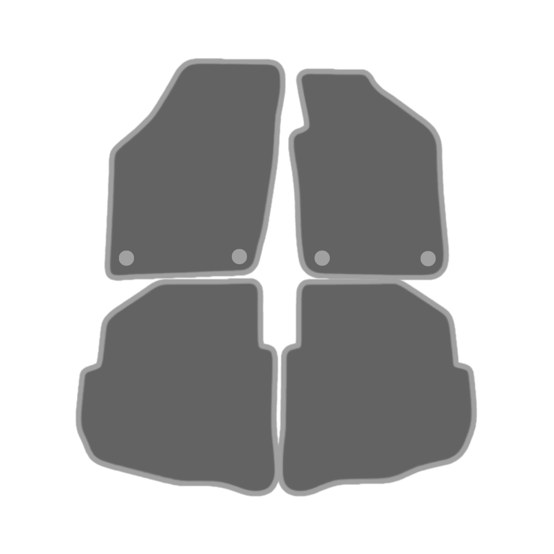 Volkswagen Polo (2004-2009) Car Mats [4 Clips]