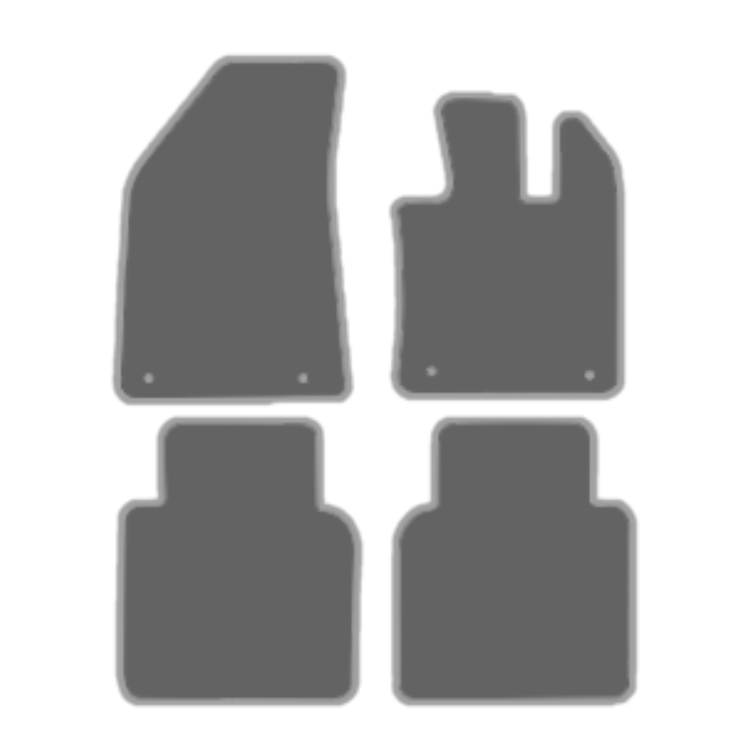 MG HS MK2 (2024-present) Car Mats [4 Clips]
