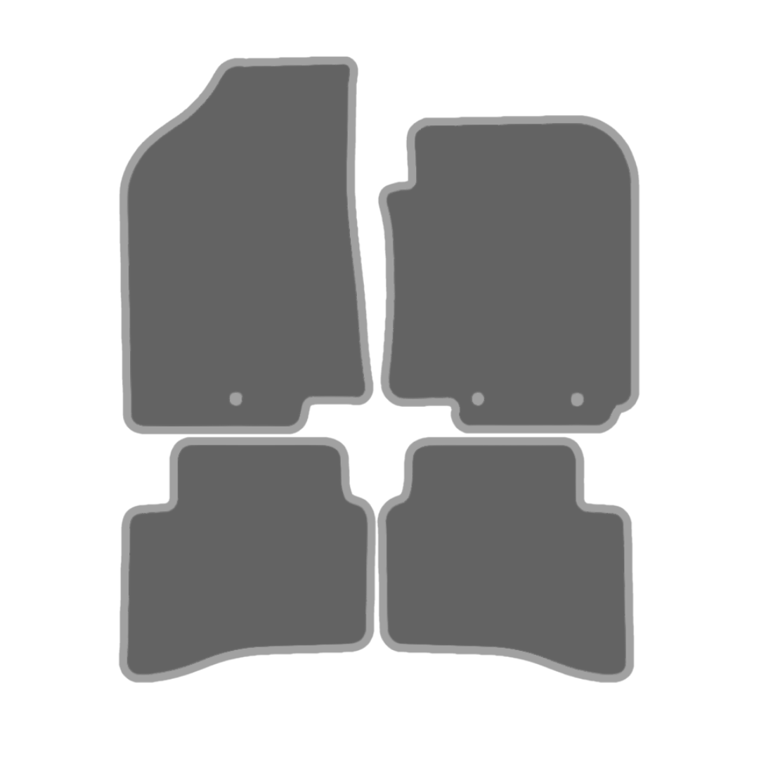 Kia Rio (2011-2016) Car Mats [3 Clips]