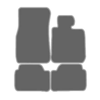 BMW 1 Series E81 E87 3DR/5DR (2004-2012) Car Mats [4 Velcros]