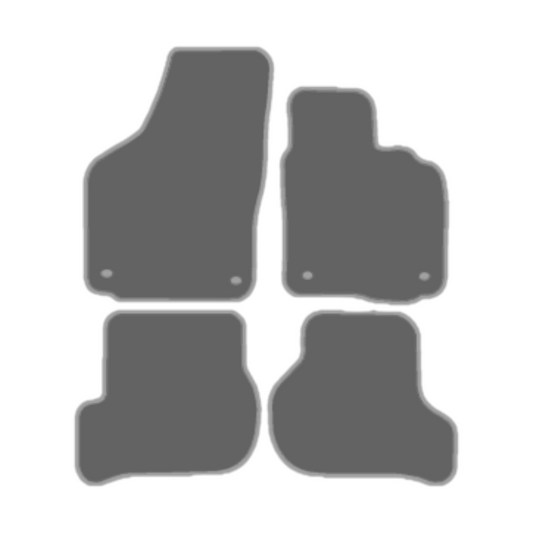 Volkswagen Jetta (2005-2011) Car Mats [4 Clips]