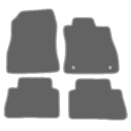 Nissan Duke F15 (2010-2019) Car Mats [2 Clips]