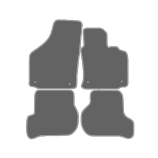 Volkswagen Golf MK5 (2004-2008) Car Mats [4 Clips]