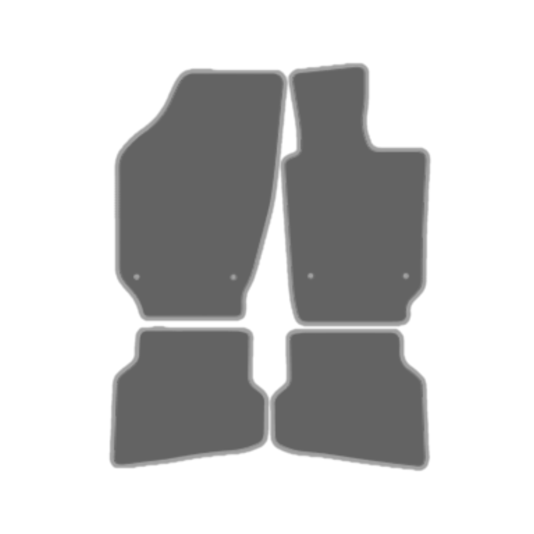Volkswagen Polo (2009-2017) Car Mats [4 Clips]