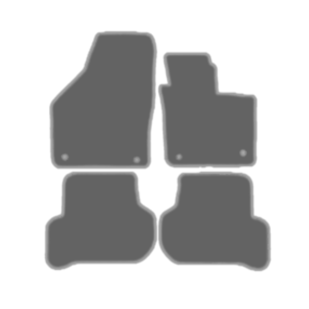 Volkswagen Golf MK6 Plus (2009-2013) Car Mats [4 Clips]